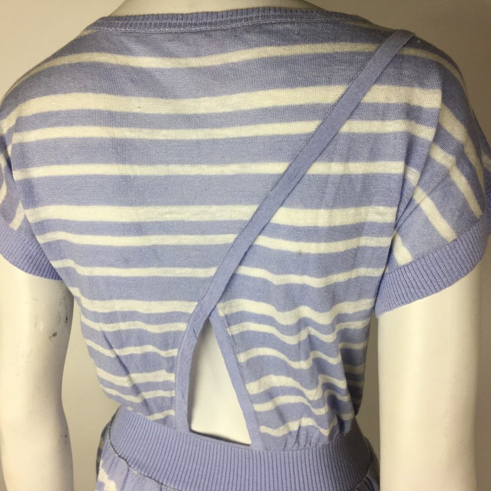 Victorias Secret Maxi Dress Cut Out Back Flax‎ Women's Small - Picture 5 of 8